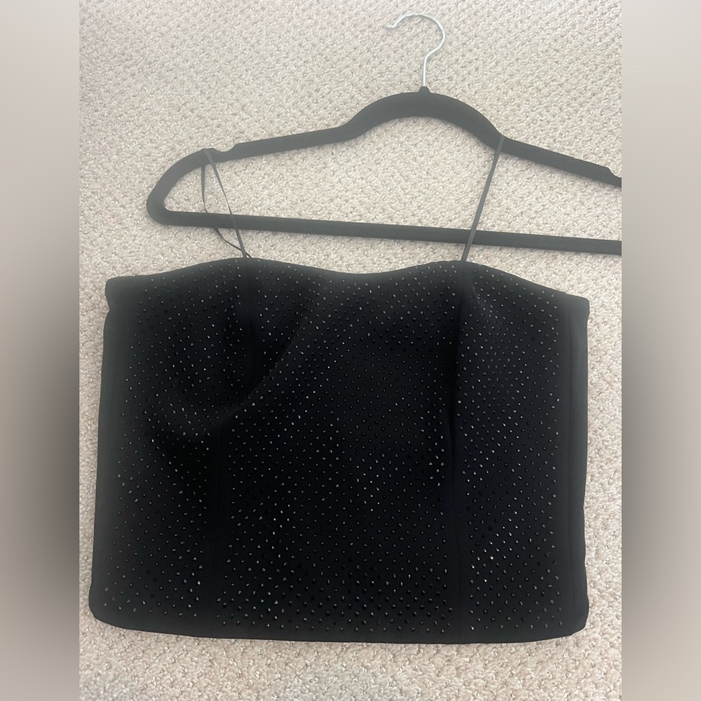 Generation love strapless crystal Baxter top
